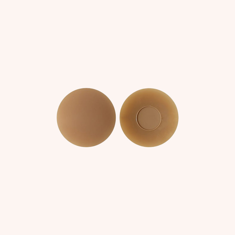 Autocollant de poitrine fin et solide en silicone pur
