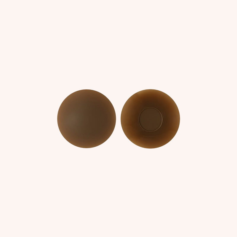 Autocollant de poitrine fin et solide en silicone pur