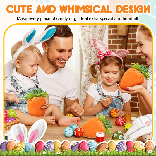 Påsk morotspåse med snöre🥕