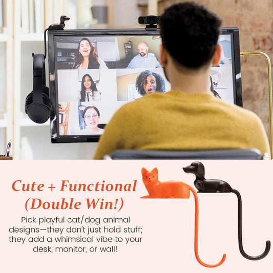 Niedlicher Tier-Schwanz-Klebehaken