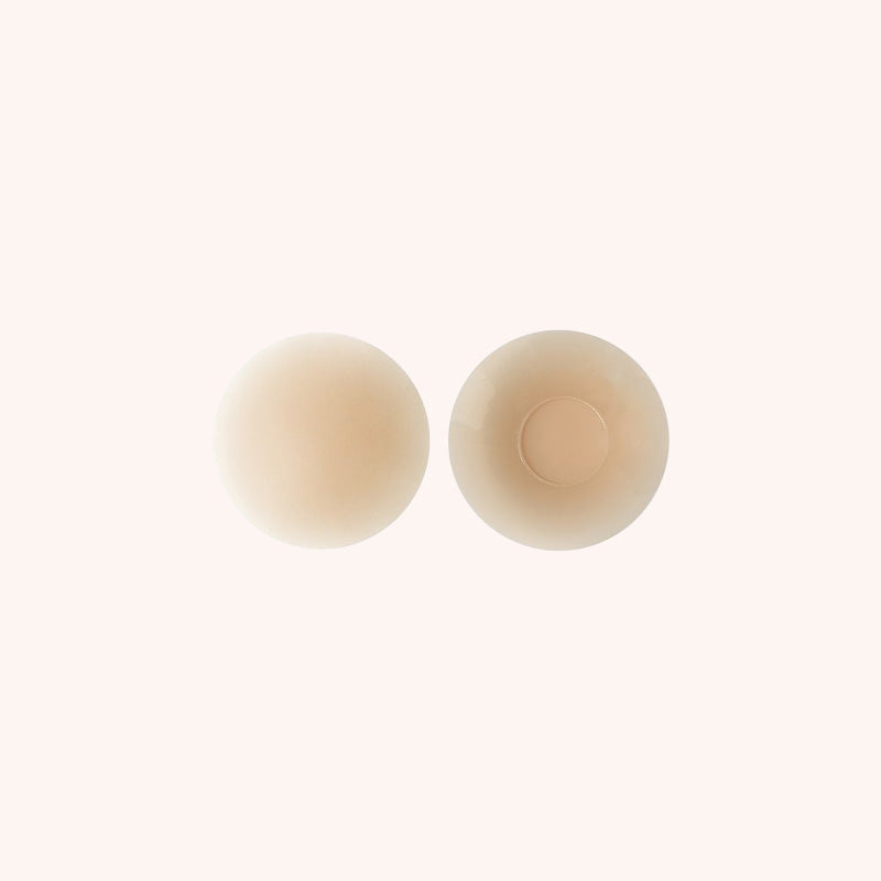 Autocollant de poitrine fin et solide en silicone pur