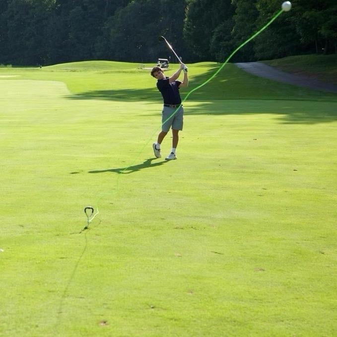 Golftreningsverktøy for drivere og jern
