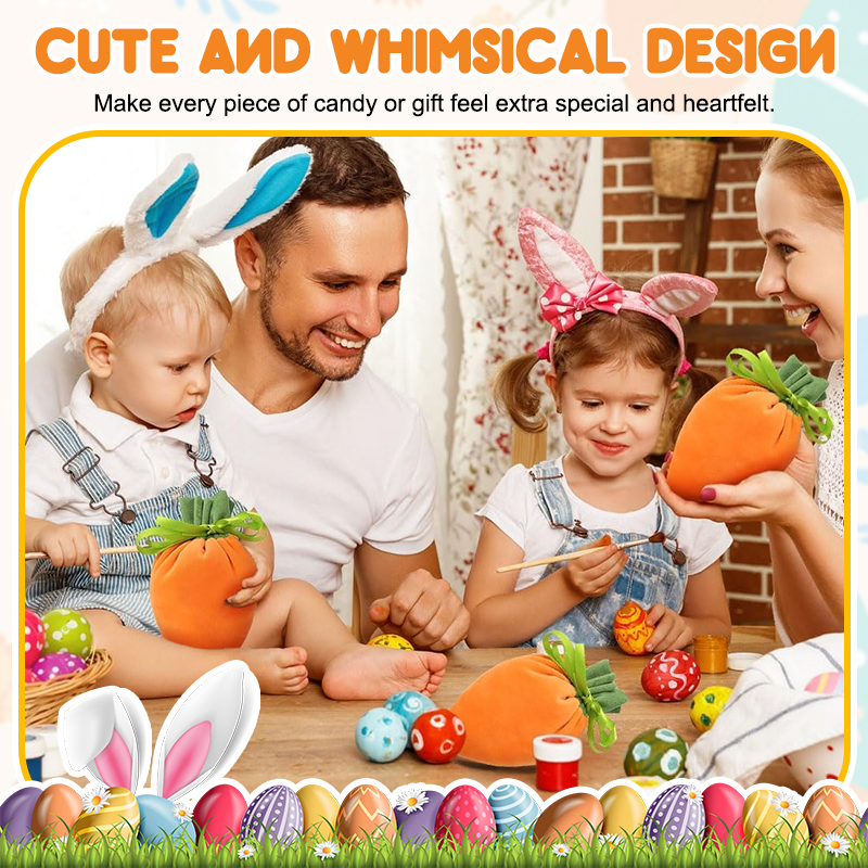 Påsk morotspåse med snöre🥕