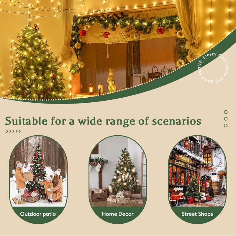 Ljusslinga med koppartråd och smällare