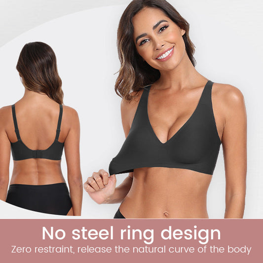 Soutien-gorge nude décolleté en V profond