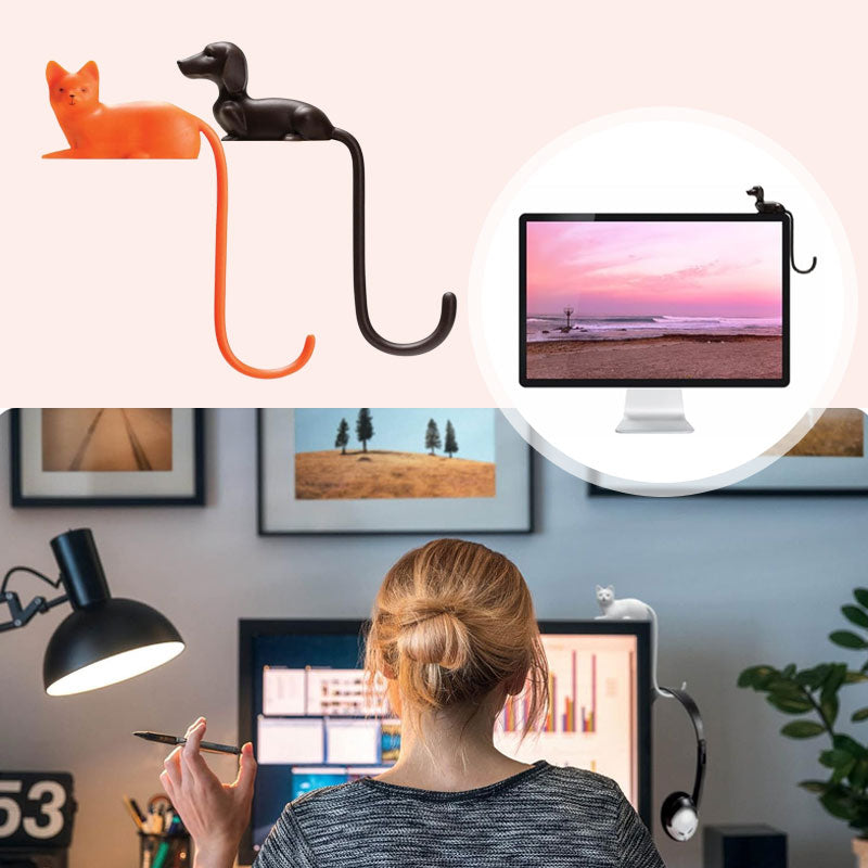 Niedlicher Tier-Schwanz-Klebehaken