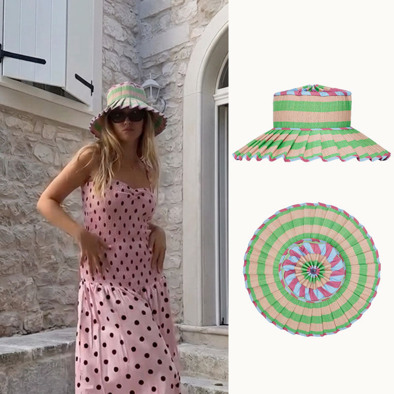 🏖️ Bärbar hopfällbar solhatt