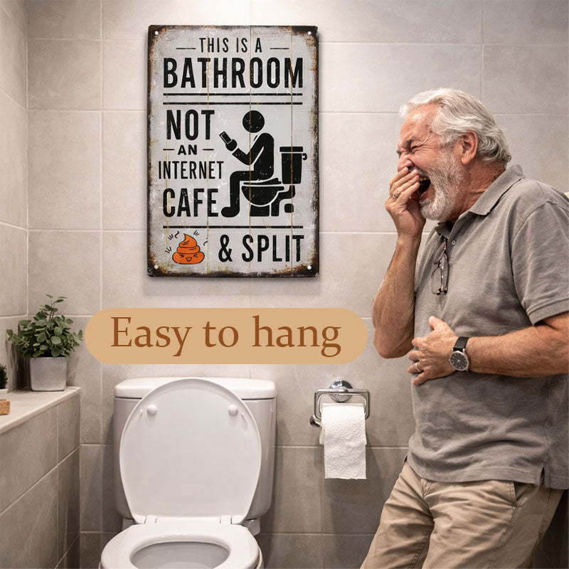 🚽 Detta är ett badrum, inte ett internetcafé