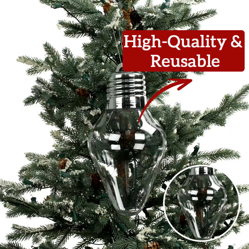 DIY-glödlampsdekorationer