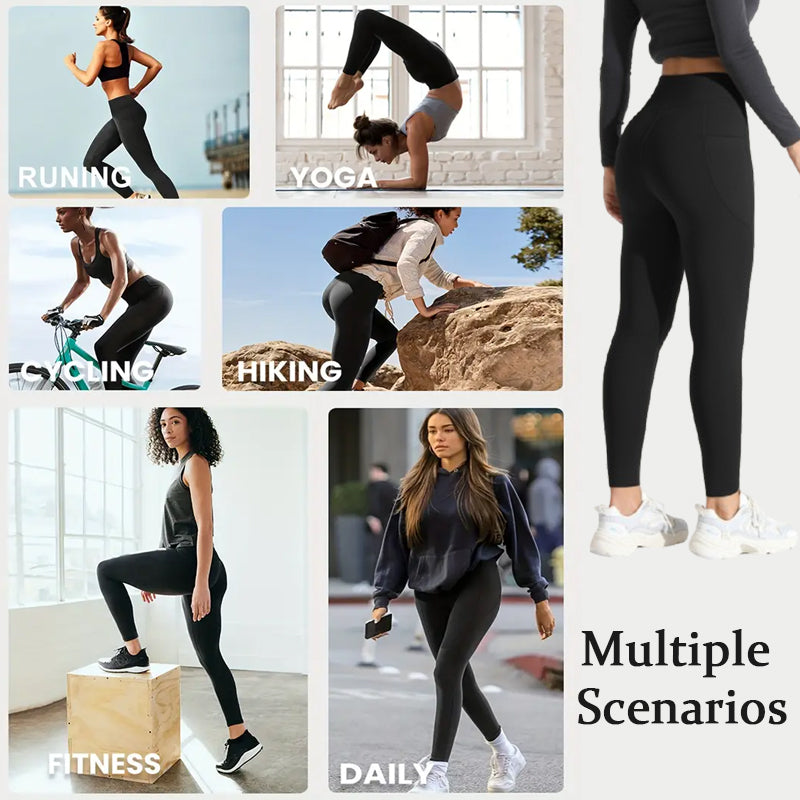 🔥 Vinteryogaleggings – Varma, bekväma och figurformande