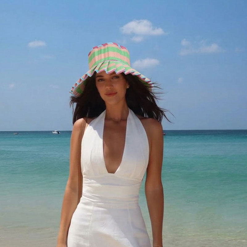 🏖️ Bärbar hopfällbar solhatt