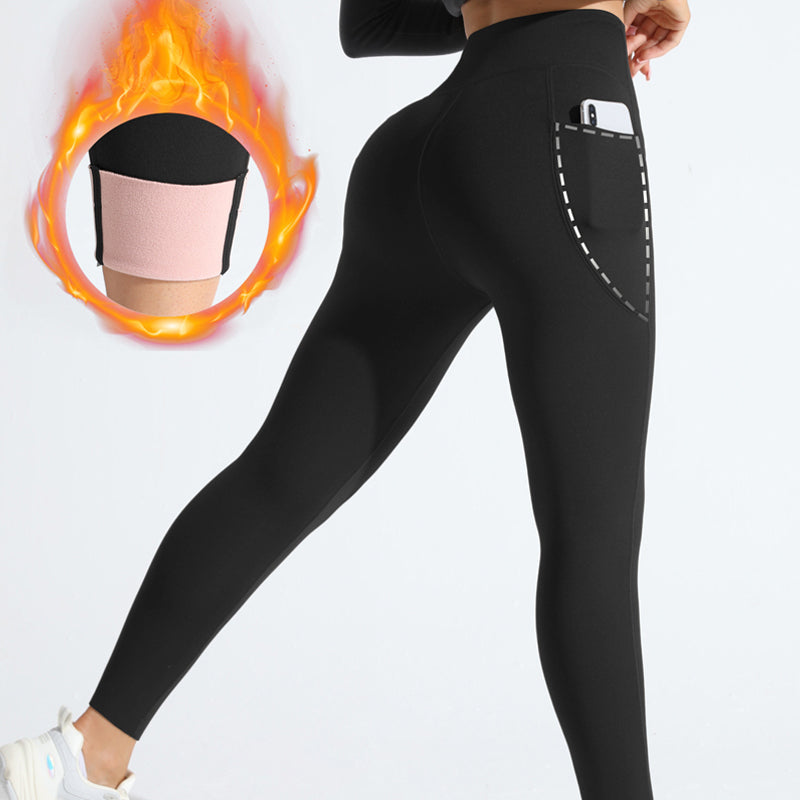 🔥 Vinteryogaleggings – Varma, bekväma och figurformande